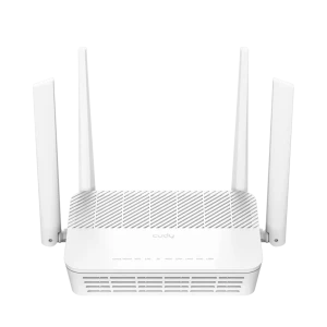Маршрутизатор Wi-Fi 6 с поддержкой Mesh, 5 гигабитных портов Ethernet, 4 антенны, Cudy