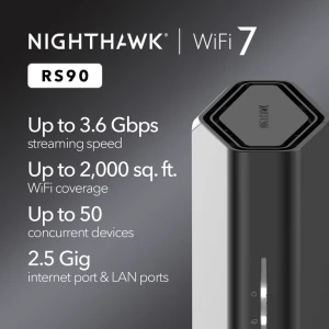 Маршрутизатор с поддержкой WiFi 7, двухдиапазонный, NETGEAR