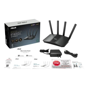 Маршрутизатор с поддержкой WiFi 7, расширяемый, с пятью портами 2.5 Гбит/с, Asus