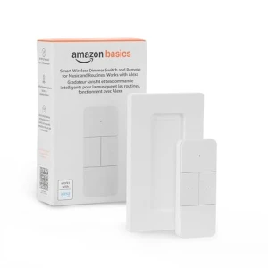 Умный диммер-переключатель и пульт для музыки и автоматизации, Amazon Basics