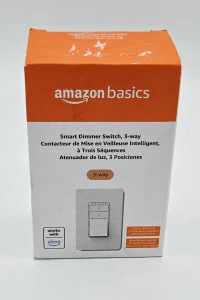 Умный диммерный выключатель, 3-позиционный — Умные выключатели, Amazon Basics
