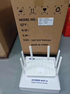 Маршрутизатор Wi-Fi 6 с 6 высоконаправленными антеннами, BLIYEE