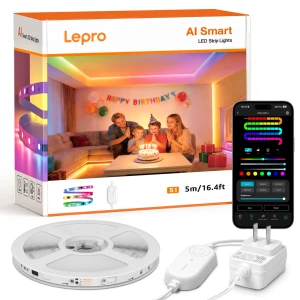 Светодиодная лента с ИИ — Светодиодные ленты, Lepro