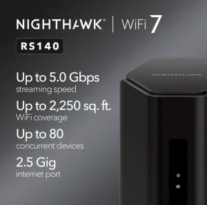 Маршрутизатор Dual-Band WiFi 7, NETGEAR