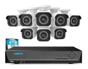 Система видеонаблюдения 4K с NVR — Камеры видеонаблюдения, Reolink