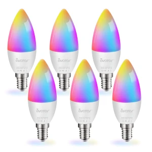 Умные лампочки E12 6 шт, LED RGB CCT, 5 Вт — Умные лампы, Avatar Controls