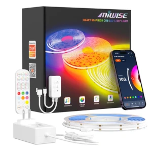 Светодиодная лента COB с RGB IC, Bluetooth, 3 м — Светодиодные ленты, MIWISE