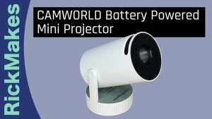 Мини-проектор с Wi-Fi и Bluetooth, встроенным аккумулятором, 4K — Проекторы, CAMWORLD