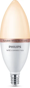 Умная свеча-лампочка B12, 40W, Tunable White, 4 шт. — Умные лампы, Philips