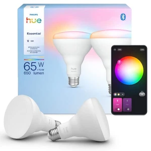 Умная лампа BR30, 2 шт., белый и цветной свет — Умные лампы, Philips