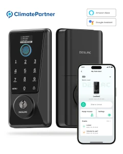 Смарт-замок D110 Plus с Wi-Fi и отпечатком пальца — Умные замки, DESLOC