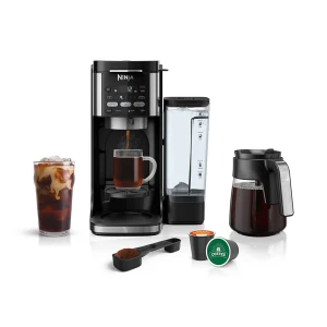 Кофеварка DualBrew Pro – с горячим и холодным кофе, совместимость с K-Cup, 3 режима заваривания, резервуар 1.8 л — Кофемашины, Ninja