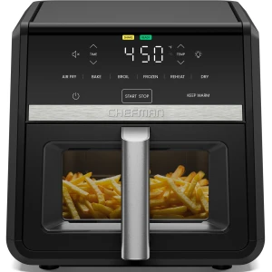 Аэрогриль 9 л | TurboFry 7-в-1 с функцией обогрева до 230°C — Аэрогрили, Chefman