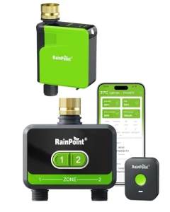 WiFi таймер полива для шланга, 2 зоны, RainPoint