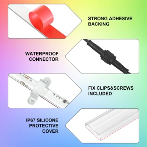 Светодиодная лента COB RGB+IC, 24.4 м, 2 рулона — Светодиодные ленты, BUNACET