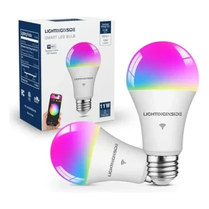 Умная светодиодная лампочка RGB+белый, 11Вт, 1350Лм — Умные лампы, Lightinginside