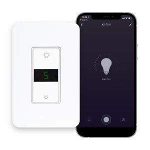 Умный диммер с LED-дисплеем — Умные выключатели, JONATHAN Y
