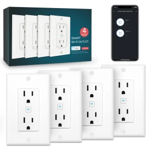 Умная розетка, 2 USB порта и 2 розетки — Умные розетки, iLintek