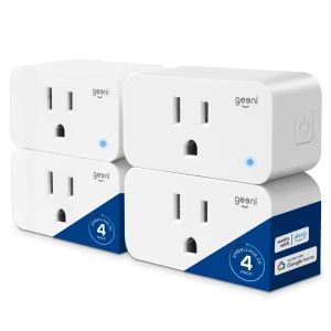 Мини-умная розетка 15A WiFi 4 шт. — Умные розетки, Geeni