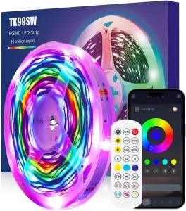 Smart RGB LED подсветка для телевизора с музыкой — Светодиодные ленты, TK99SW