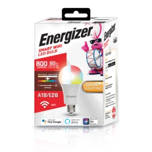 Умная RGBW лампочка A19, 2 шт. — Умные лампы, Energizer