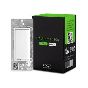 Dimmer-выключатель Z-Wave 800 серии — Умные выключатели, ZOOZ