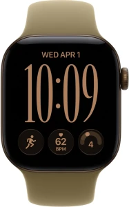 Смарт-часы Watch Series 12 с ремешком Olive Sport Band, 46 мм — Умные часы, Apple