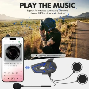 Bluetooth-гарнитура для велосипедного шлема — Беспроводные наушники, Houtonsen