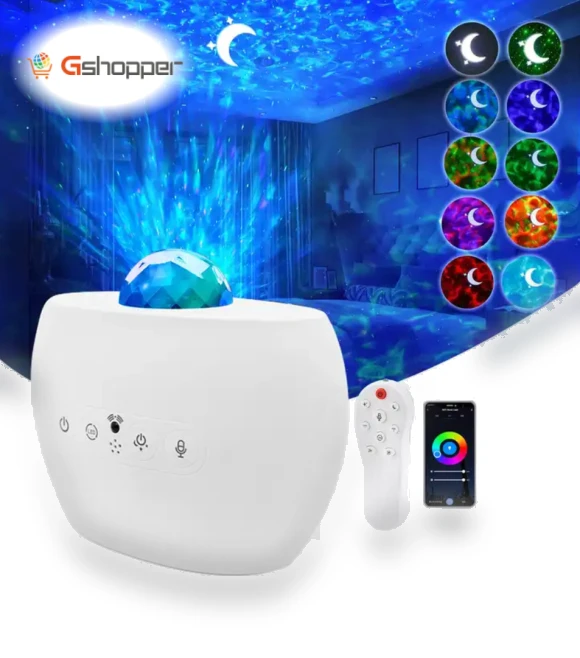 Smart Galaxy Projector Starry Light Lamp — Home Theater Projectors