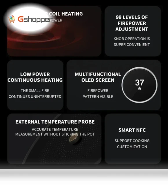 Induction Cooker with NFC and Smart Control — Microwave Ovens, Xiaomi