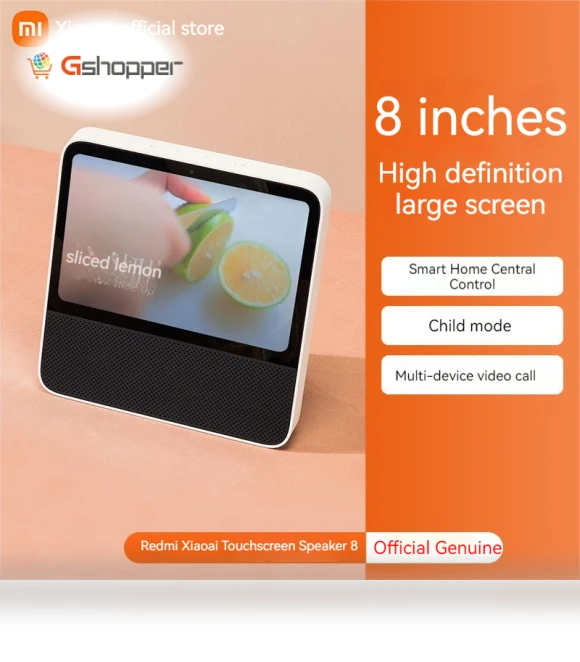 Portable Speaker with LED Digital Clock Display, WiFi, Music Player — Compact Audio Players, Xiaomi
