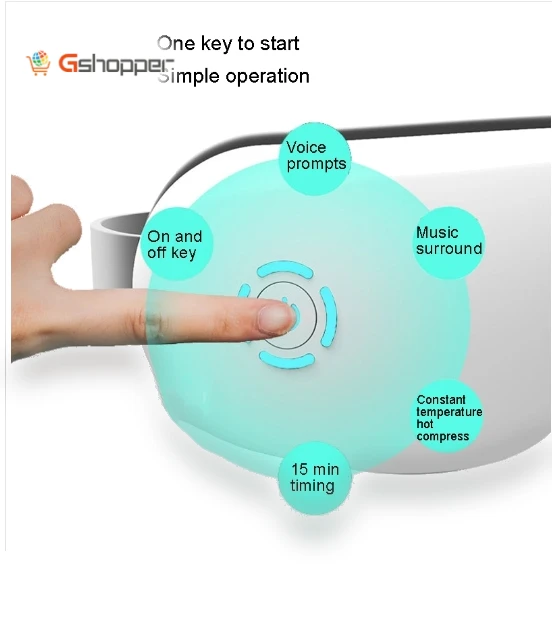 Basic Hot Pack Intelligent Wireless Eye Massager — Rollers & Pens