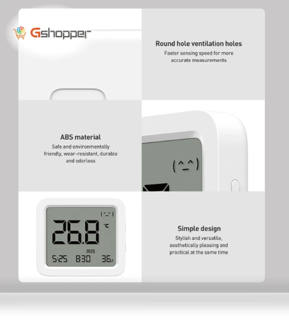Smart Thermometer 3 - White — Home Climate Control, Xiaomi
