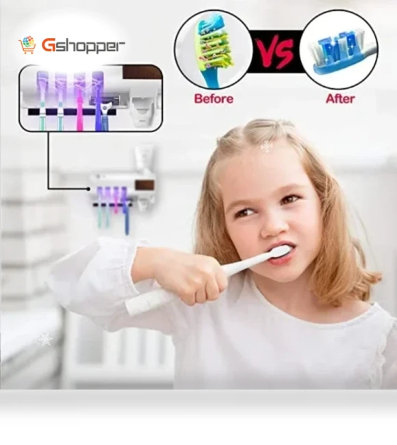 Smart UV Sterilizing Toothbrush Holder — Travel Toothbrush Holders