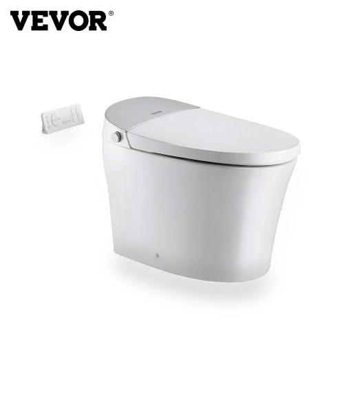 Smart Toilet with Heated Seat and Auto Freshening — Toilets, VEVOR