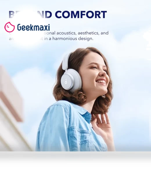 Space Q45 Headphones with Adaptive ANC, 50 Hours Playtime, Bluetooth 5.3 — Over-Ear Headphones, Anker