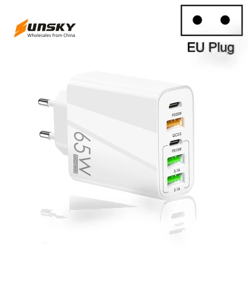 Dual PD Type-C + 3 x USB Multi Port Charger — Chargers