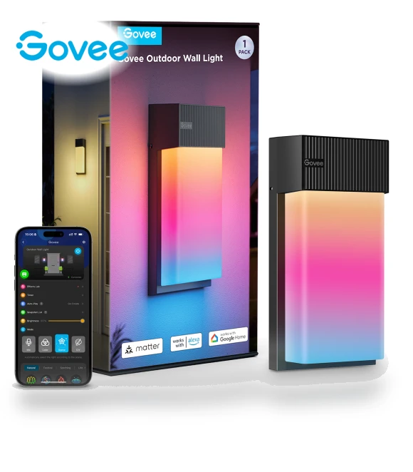 Outdoor Wall Light — Outdoor Light Projectors, Govee