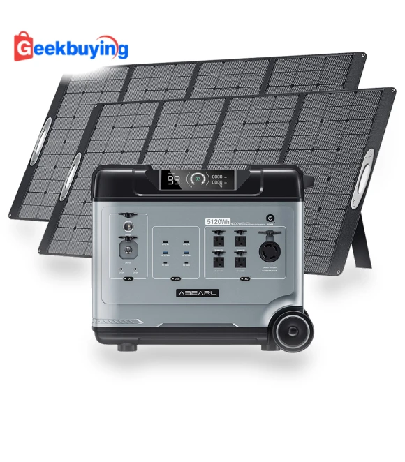 Portable Power Station with Solar Panels — Chargers, OUKITEL