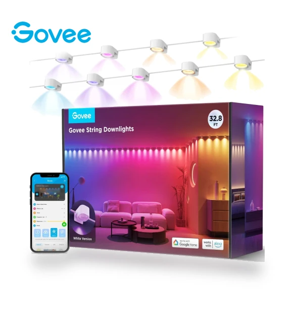 RGBIC String Downlights — String Lights, Govee
