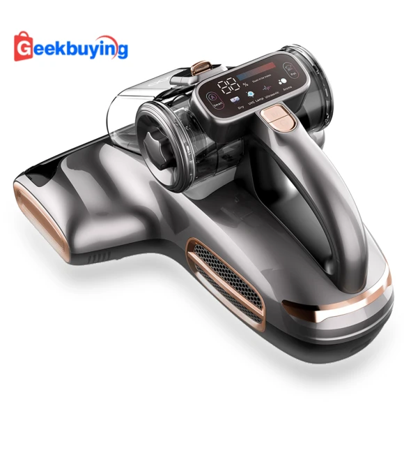 Dual-Cup Smart Anti-Mite Cleaner Bed Vacuum Cleaner — Vacuums, JIGOO