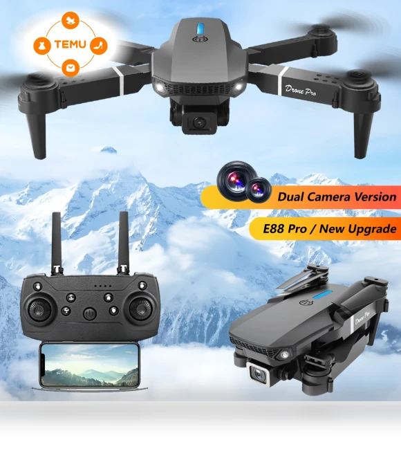 Camera Drone with Remote Control for Beginners and Enthusiasts — ECUs, E88