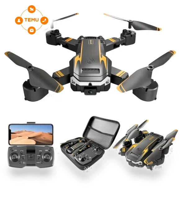 Professional Remote Control Drone with Dual Camera, Foldable Quadcopter — Drones