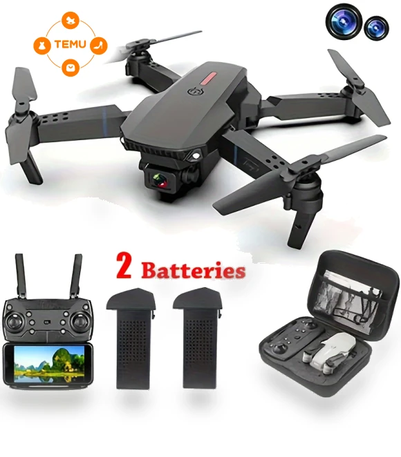 Foldable Drone with Dual Camera and App Control — Drones