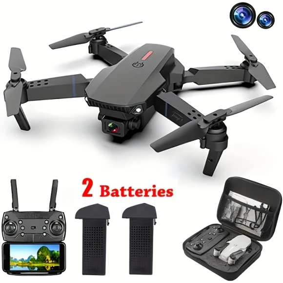 FPV Foldable Quadcopter Drone with Dual Camera