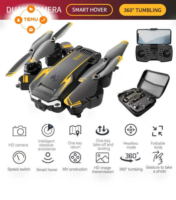 S6 Pro Remote-controlled Drone with Dual Cameras — Drones