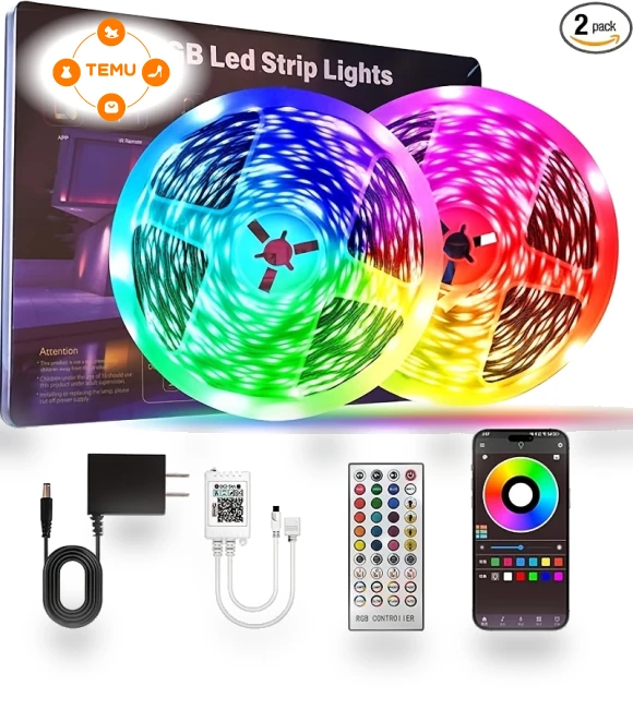 Smart RGB LED Strip Lights - Dimmable, Color-changing, Music Sync — LED Strips