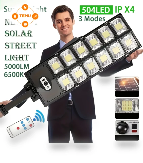 Outdoor Solar Street Light with Motion Sensor and Remote Control — Motion Sensors