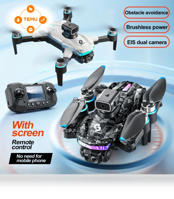 Foldable Drone with Dual Cameras and Obstacle Avoidance — Drones & UAV Technology