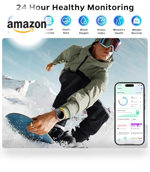 Smart Health Ring - Waterproof Fitness Tracker with Sleep Monitoring — Smart Rings, Emerhome